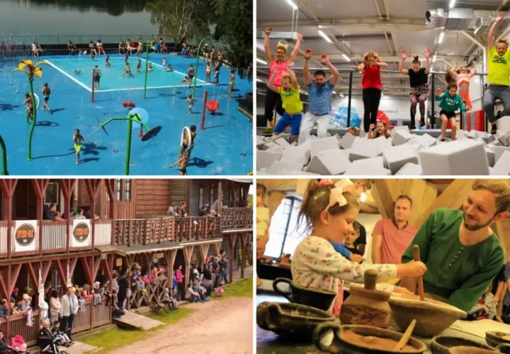 Wodne szaleństwo, skoki na trampolinach i warsztaty w kujawsko-pomorskim parku rozrywki. Rodzinna zabawa gwarantowana!