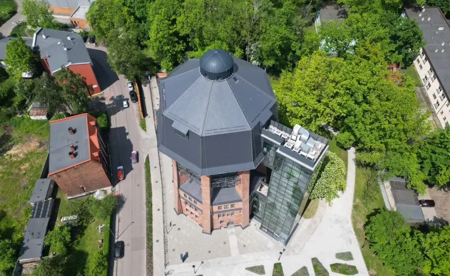 Wieża Ciśnień Zabrze - Carboneum, widoki i plan zwiedzania