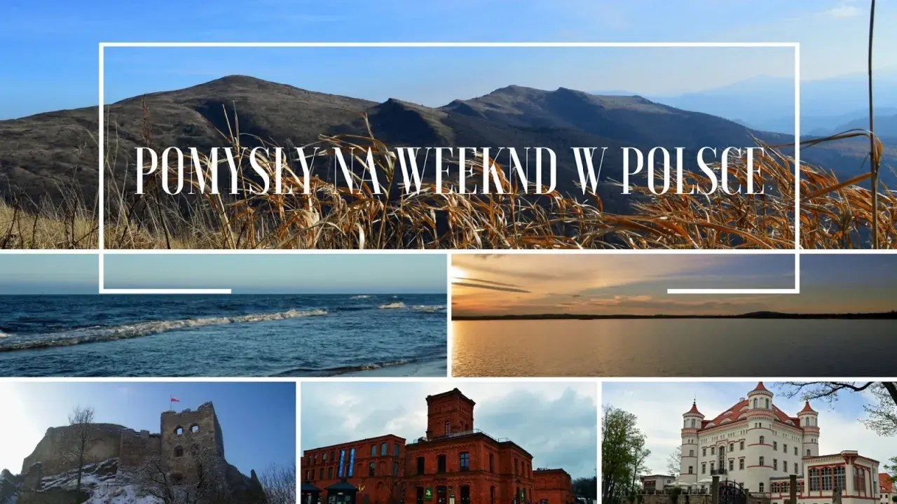 Odkryj ciekawe miejsca w Polsce: góry, morze, jeziora, ruiny zamku, fabrykę i pałac. Idealne pomysły na weekend.